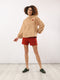 Quilted shorts
